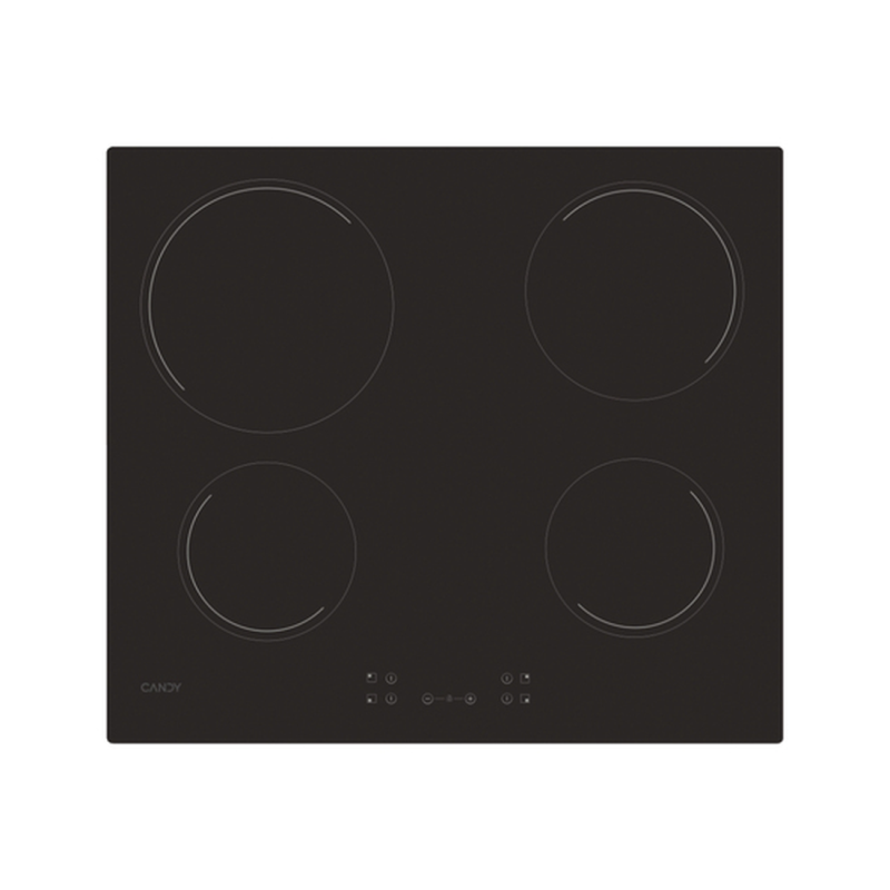 CANDY TC VITRO CH64CCB 4F NOIR CANDY