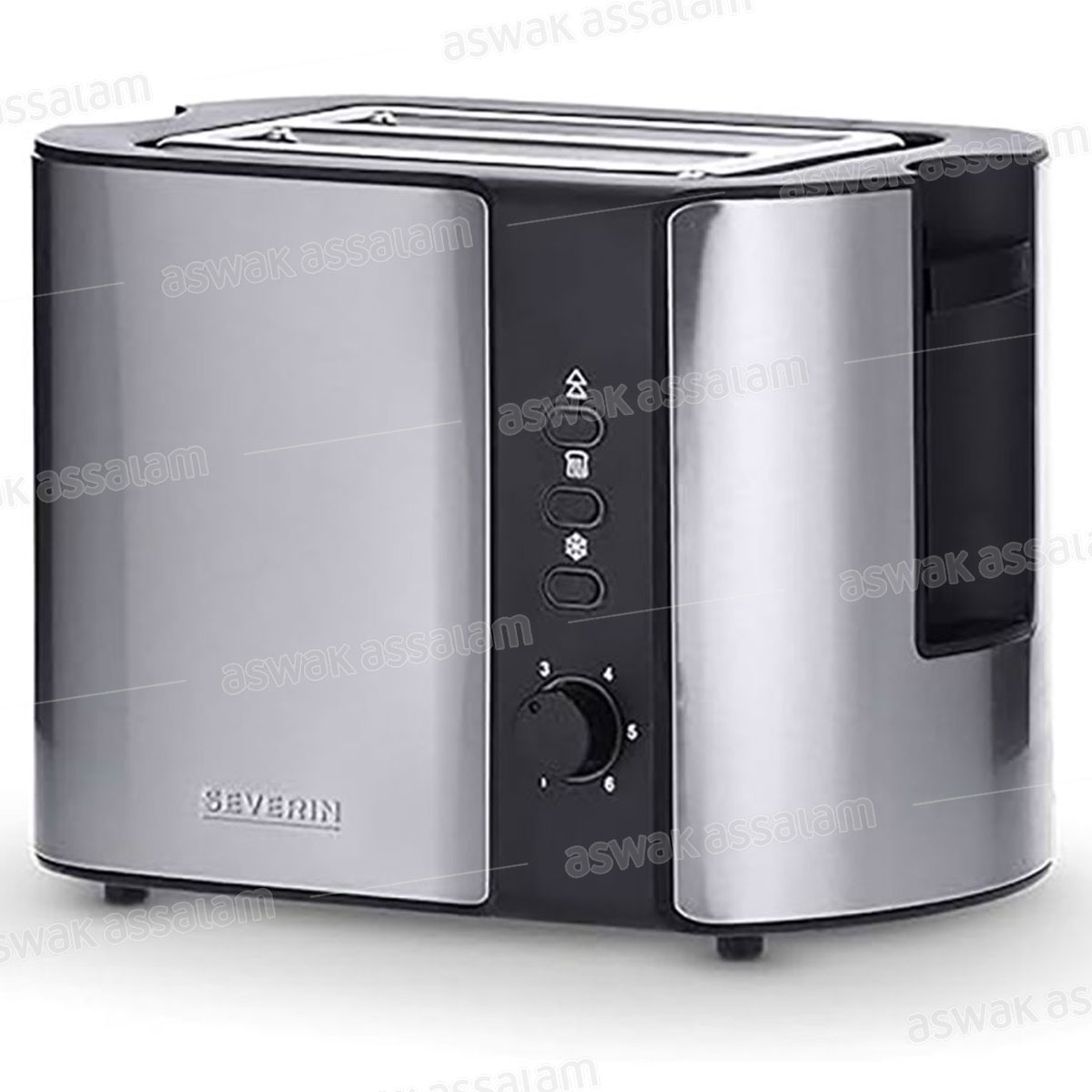 GRILL PAIN 800W INOX NOIR AT2589IX SEVERIN