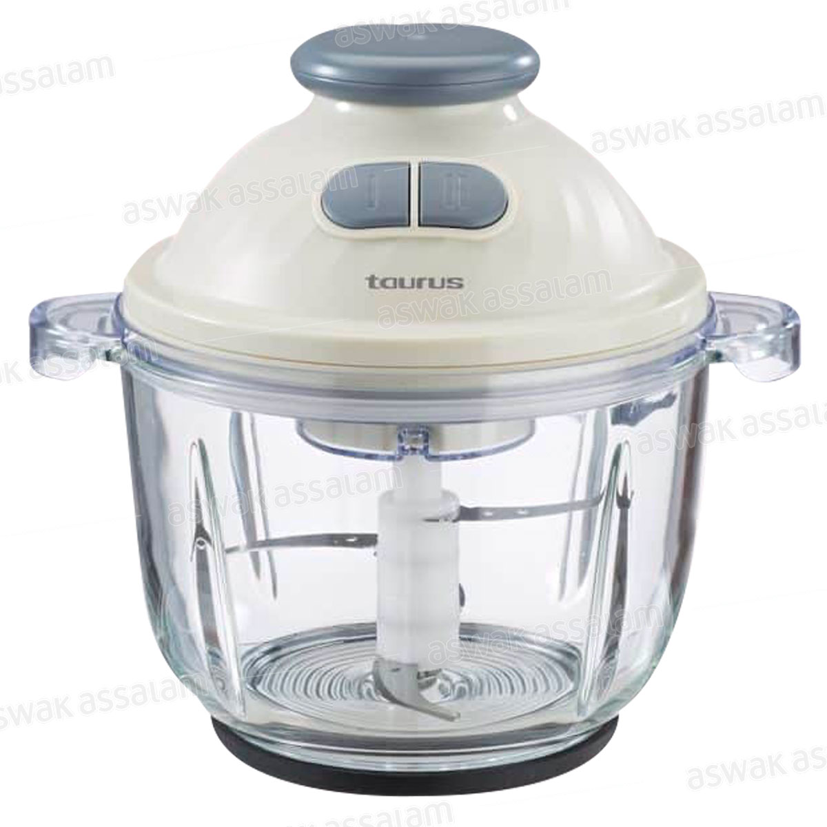 MINI HACHOIR BOL EN VERRE 2L 400W TOP GLASS TAURUS