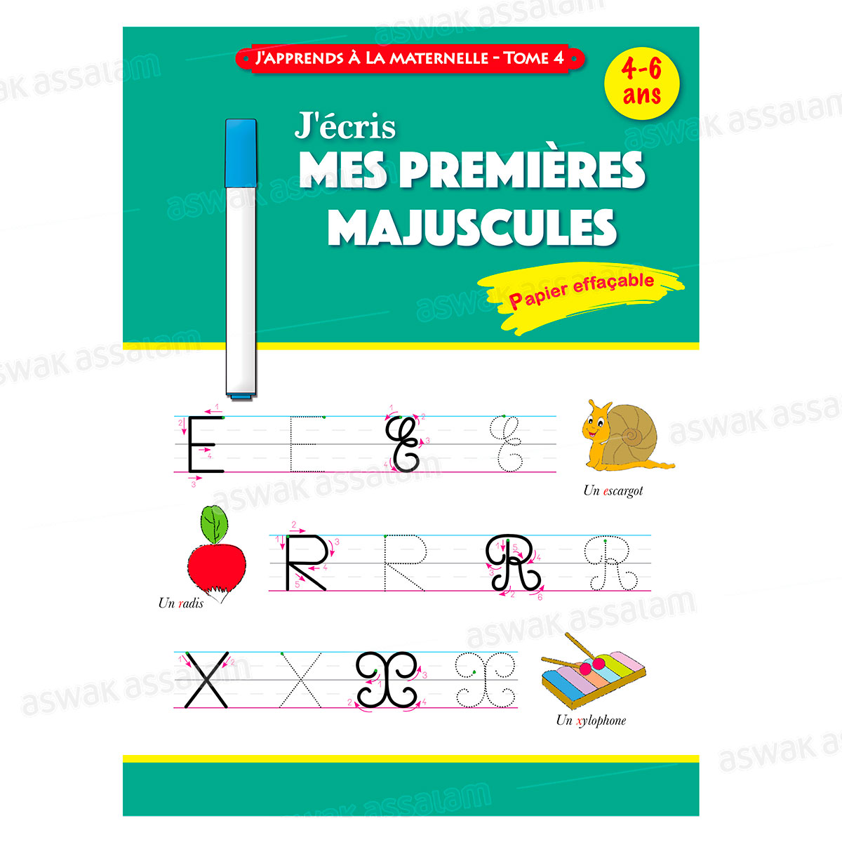 J&rsquo;ECRIS MES PREMIERES MAJUSCULES – TOME 4
