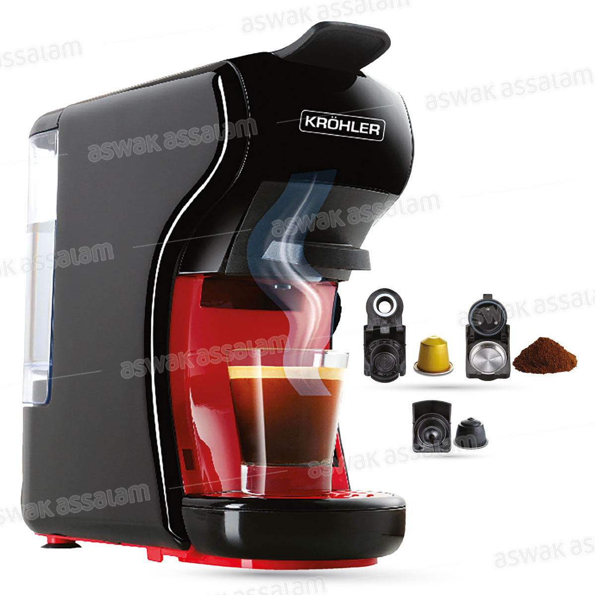 MACHINE A CAFE MULTI-CAPSULES PECN-504 KROHLER