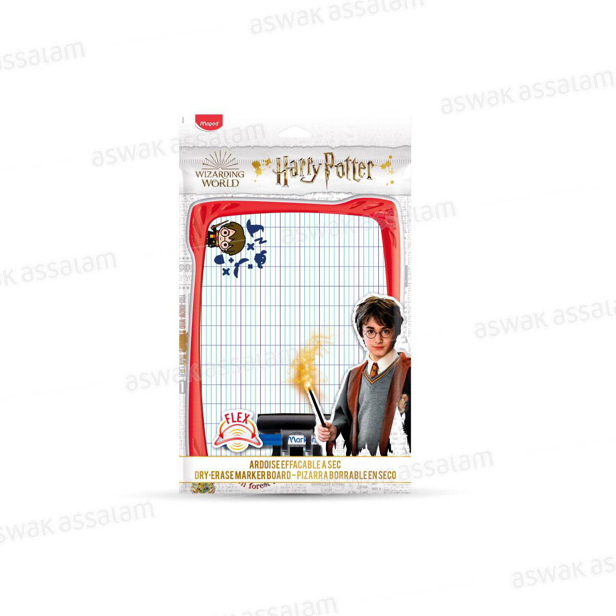 ARDOISE EFFACABLE + ACCESSOIRES HARRY POTTER MAPED