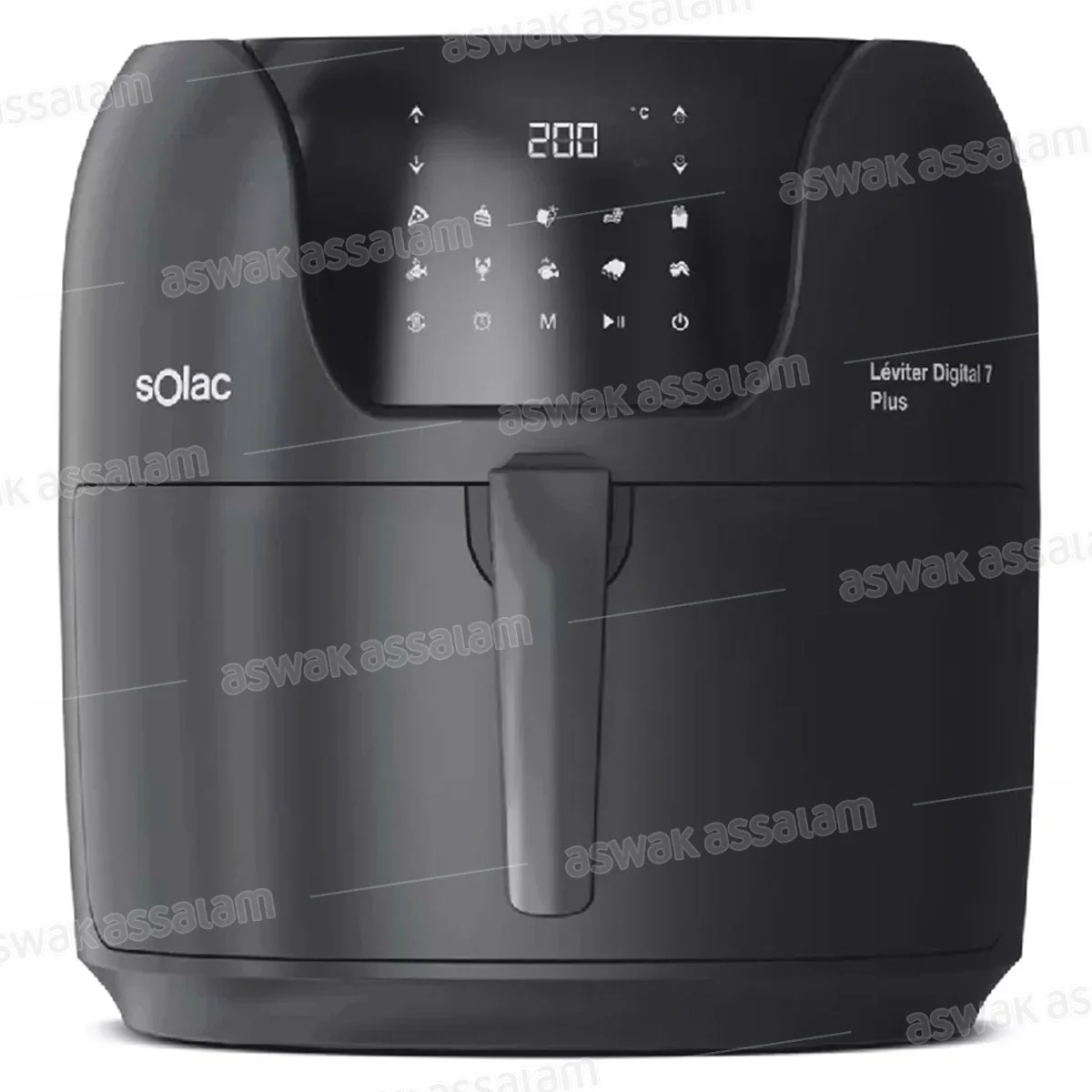 FRITEUSE AIR FRY 7,4L AVEC LEVIER DIGITAL SOLAC