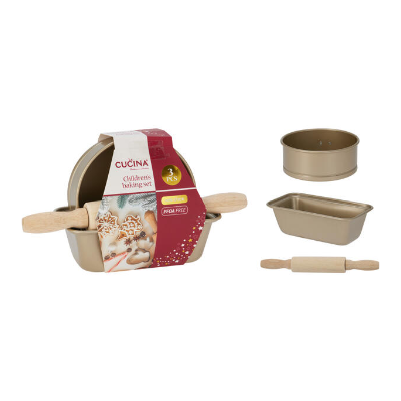 Ensemble de pâtisserie pour enfants – 3 pièces