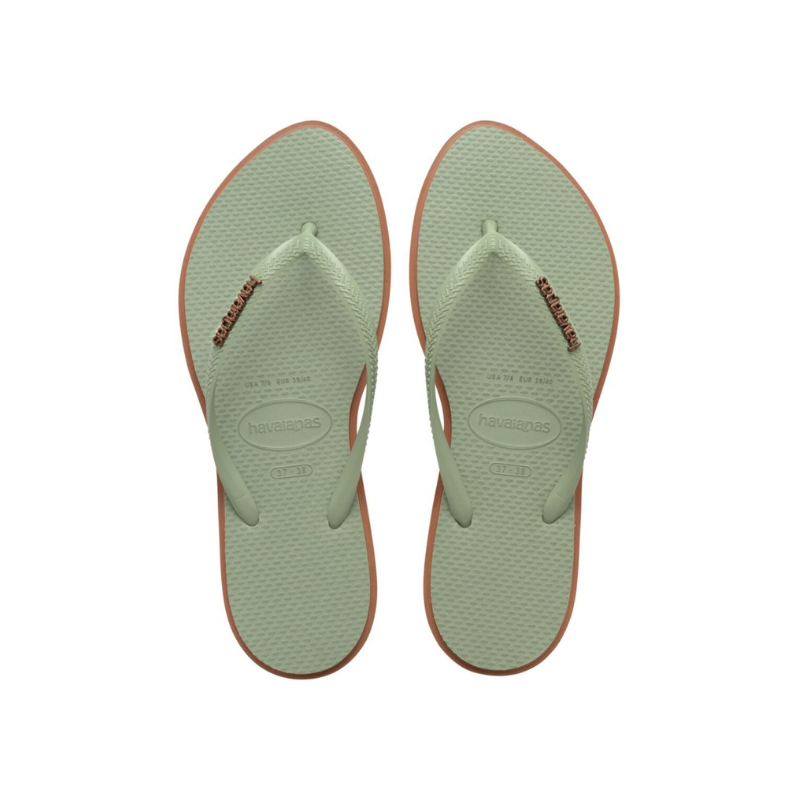 Tongs Slim Point Taille 39/40 – Green