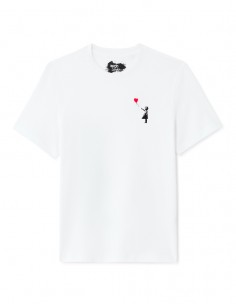 Banksy - T-shirt - WHITE