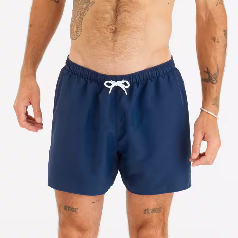 Short de bain surf 100 Homme - Hendaia MW Bleu marine