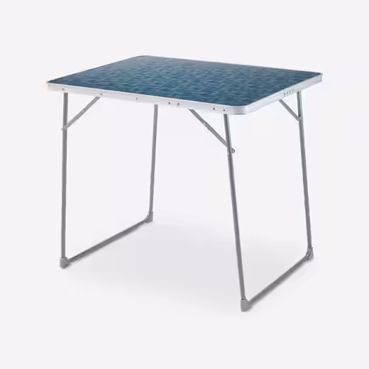 Table de camping pliante, 2 à 4 personnes, bleu