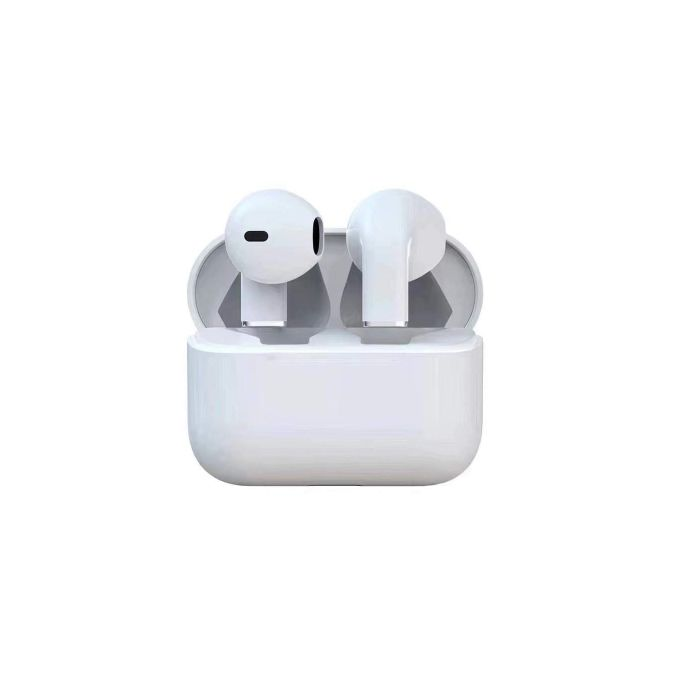 Écouteurs Sans Fil TWS Pro5s 2025 – Couleur Blanche, Design Sport LED et Son Haute Qualité