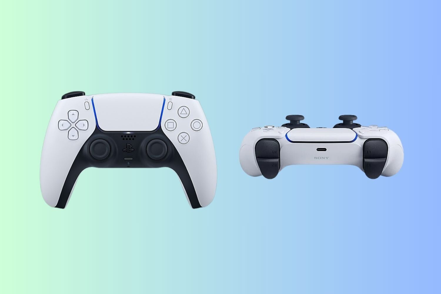 Contrôleur sans fil Capteur GYRO 6 SONY axes pour manette de jeu à double vibration P5/P5 Slim/PS5 Pro avec pavé tactile rechargeable