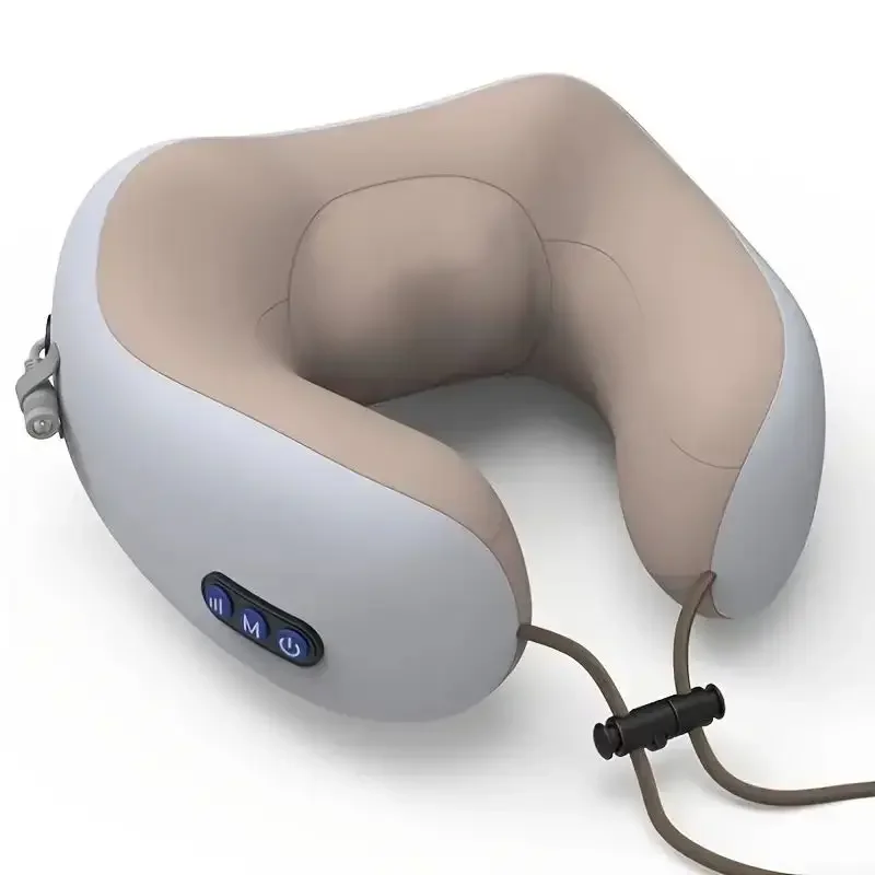 Oreiller de massage électrique en forme de U – Massage du cou avec chauffage réglable