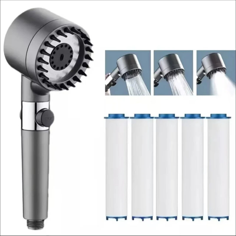 Sèche-cheveux de douche turbocompressé à ultra haute pression avec filtre pour accessoires de robinet de salle de bain