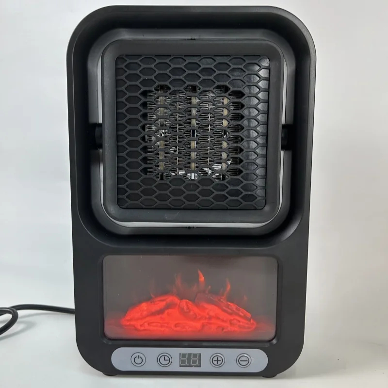 Radiateurs électriques portables,avec pièce de chauffage PTC à distance radiateurs électriques pour hiver maison salle de bain chambre salon