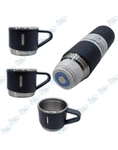 Tasse Thermos de 500ml, flacon sous vide de grande capacité, café, thé, lait, bouteille d&rsquo;eau de voyage, sac à main isolé, boîte-cadeau, service à café