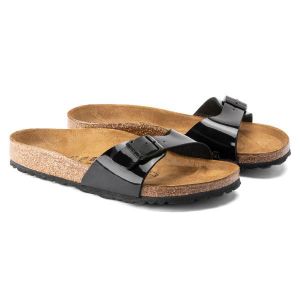 Birkenstock Madrid Birko Flor Brevet Noir (N)