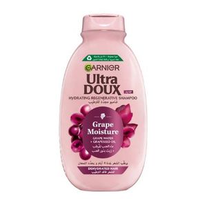 Garnier Ultra Doux Shampooing Hydratant Extrait De Raisin 200ml - Soin Désaltérant & Brillance