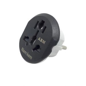 Adaptateur Universel de AU - US - UK Vers EU - Gris