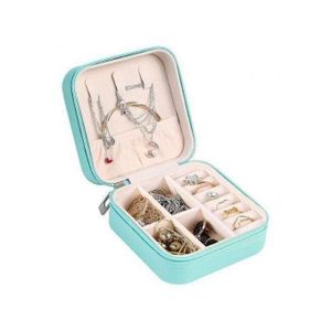 Coffret à Bijoux Bleu Turquoise – Chic et Pratique