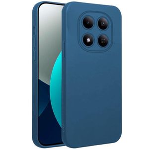 Pochette silicone pour Xiaomi Redmi Note 15 Pro 5G Bleu