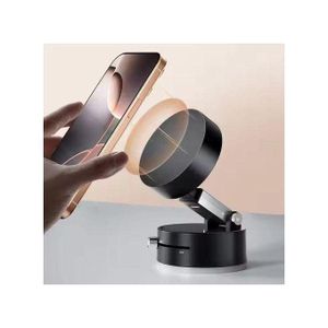 Support magnétique de téléphone sous vide pliable
