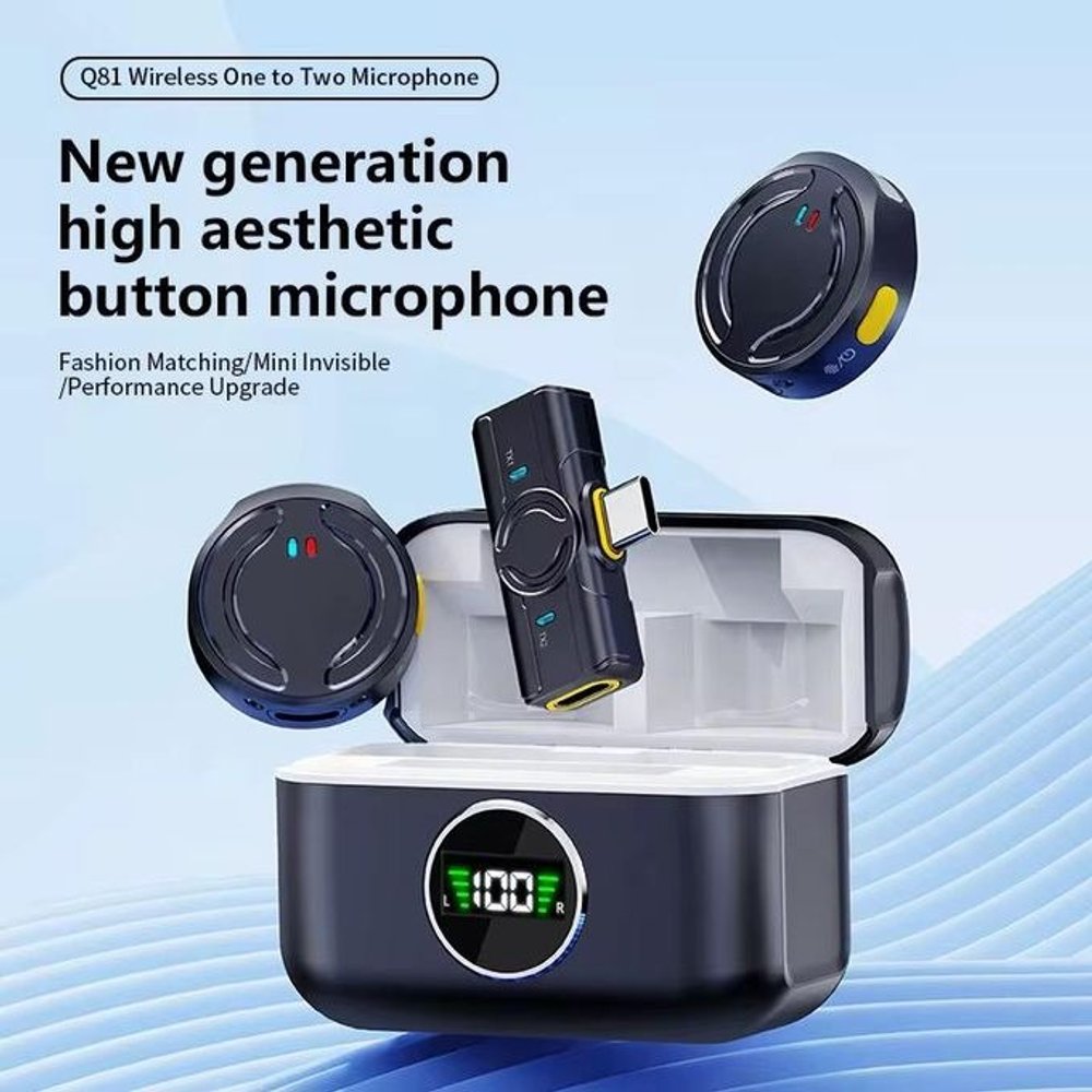 Microphone Sans Fil Q81 de QOI