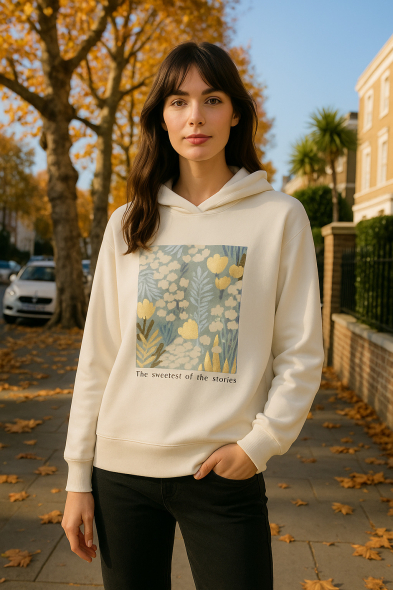 SWEAT IMPRIMÉ À CAPUCHE