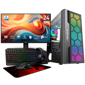 SETUP Gamer R5 5500 RTX3050 6GB + MP243...